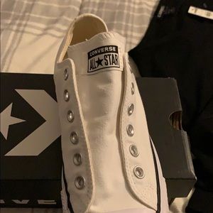 Converse laceless sneakers unisex men 6 women’s 8